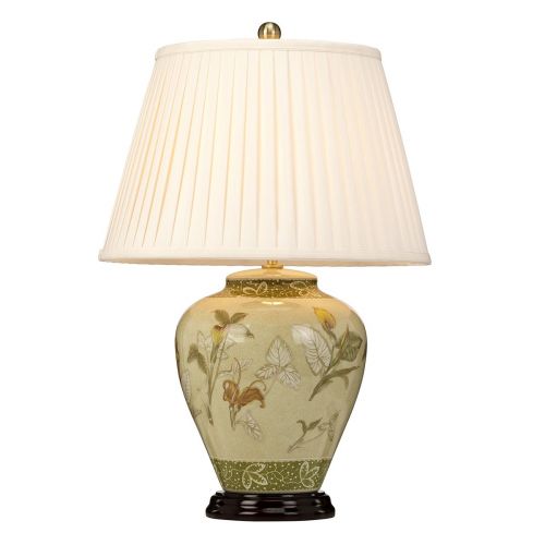 Elstead Arum Lily Green with Cream Table Lamp ELS/ARUM LILY/TL