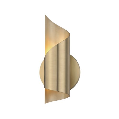 Mitzi Evie 1 Light Wall Bracket Aged Brass H161101-AGB-CE